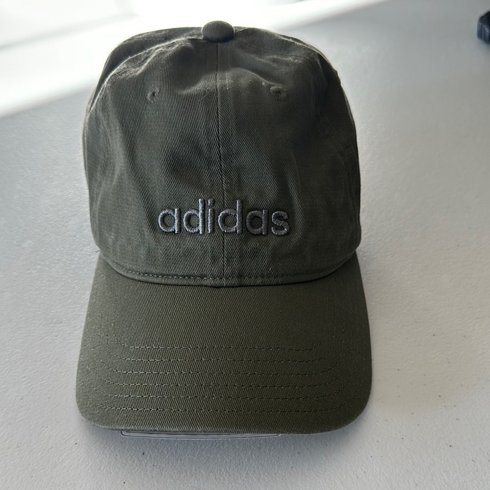 Adidas Army Green Khaki Hat Cap Adjustable